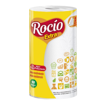 Rocío Extra papel higiénico rollo individual