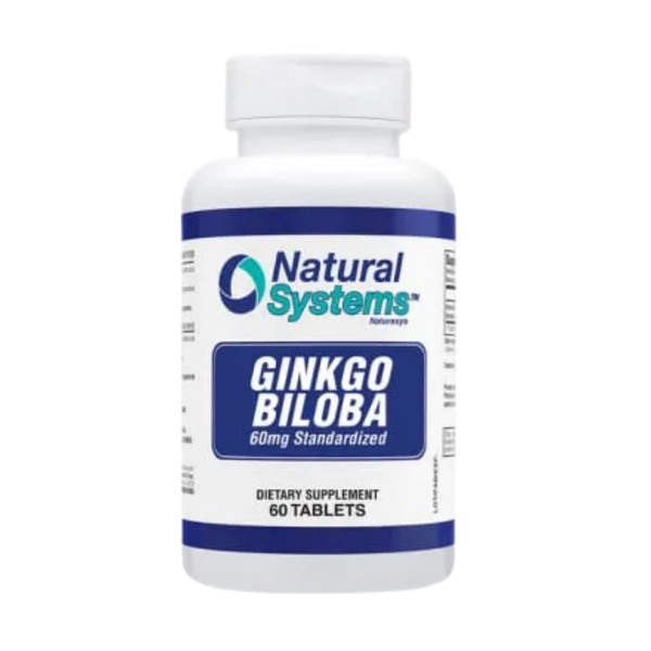 Natural Systems Ginkgo Biloba 60 Tablets