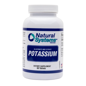 Natural Systems Potassium suplemento de potasio 60 tabletas