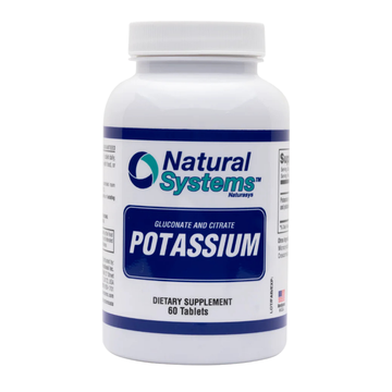 Natural Systems Potassium suplemento de potasio 60 tabletas