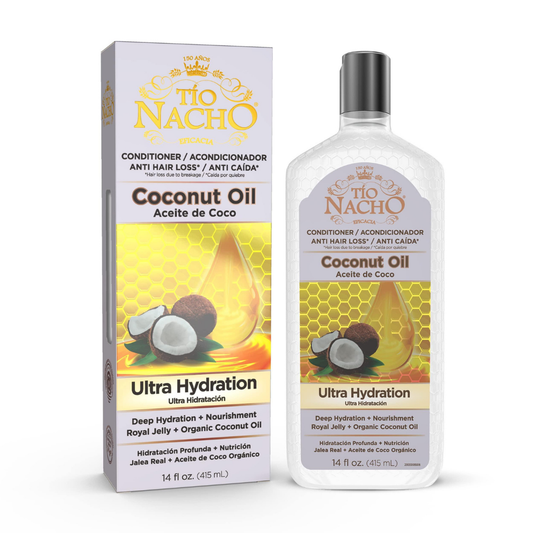 Acondicionador Tío Nacho Coconut Oil ultra hidratación 14oz