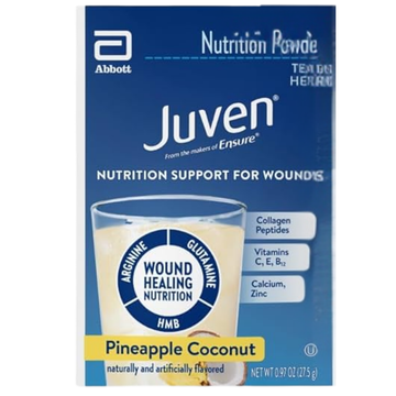 Juven Therapeutic Nutrition Drink Mix Pineapple 8 Pack