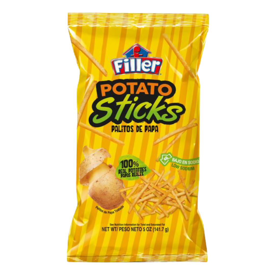 Filler Potato Stick snack de bastones de papa 5oz