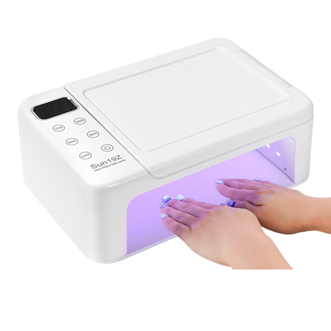 Sun 19Z Nail Lamp Hand Pillow lampara uñas led uv reposamanos