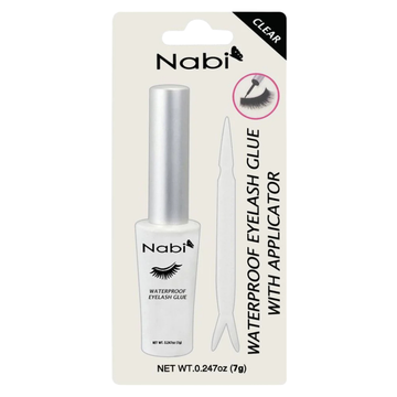 Nabi Waterproof Eyelash Glue Clear pegamento pestañas transparente 7g