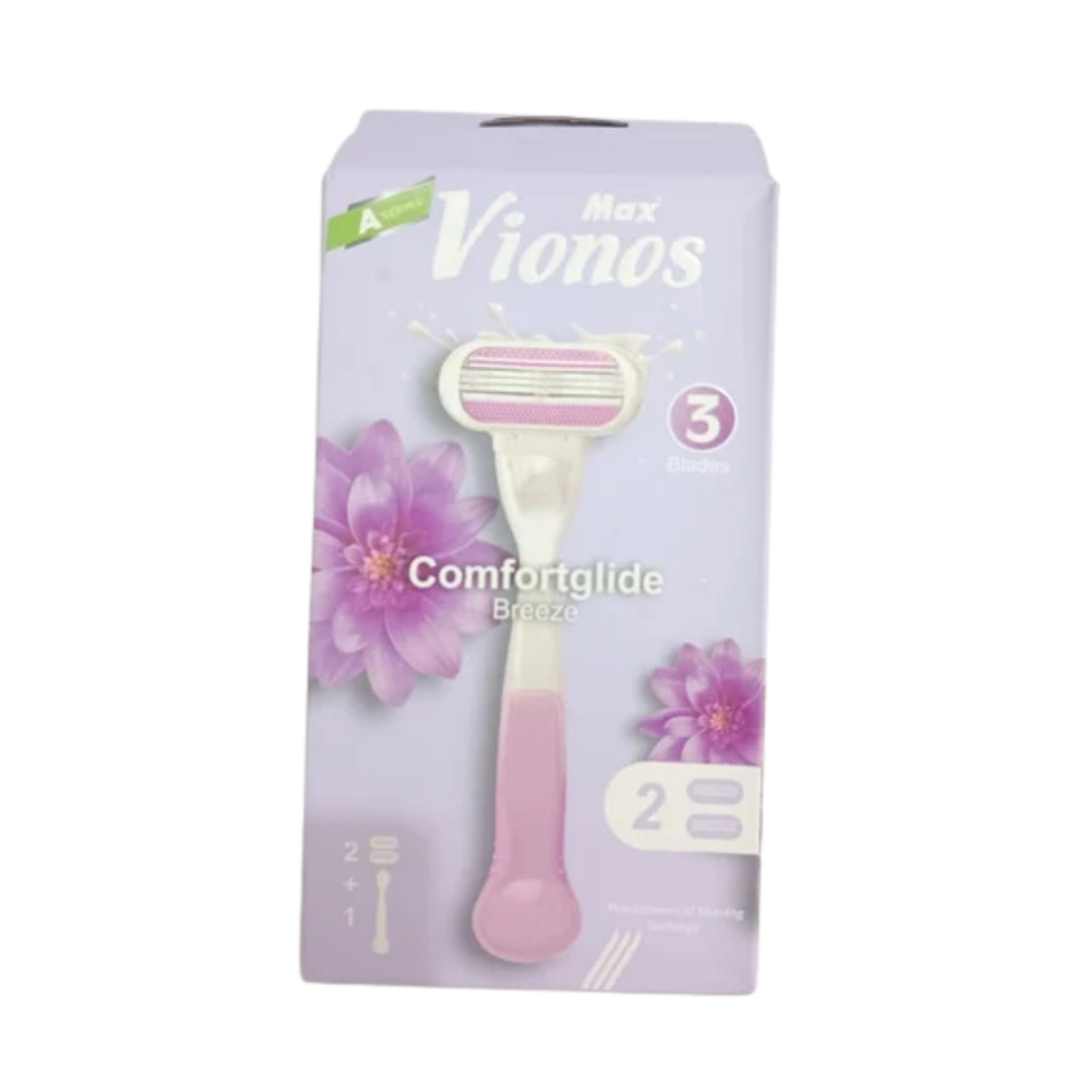 Max Vionos Comfortglide Breeze Razors rasuradora mujer 3 hojas