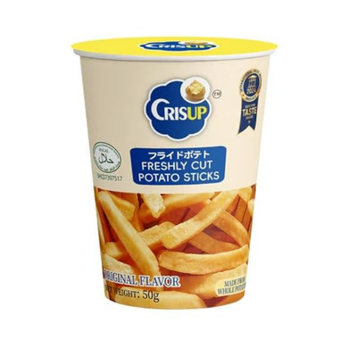 Crisup Freshly Cut Potato Sticks Original (1.76oz) (Pack of 10)