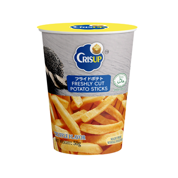 Crisup potato sticks trufa snack gourmet 1.76oz