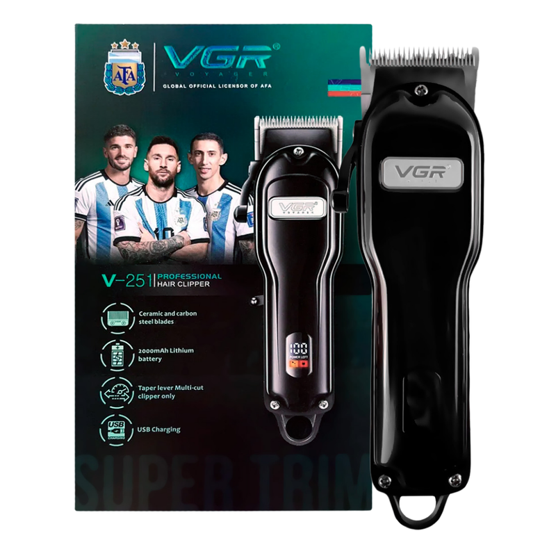 VGR V-251 Professional Cordless Hair Clipper for Men