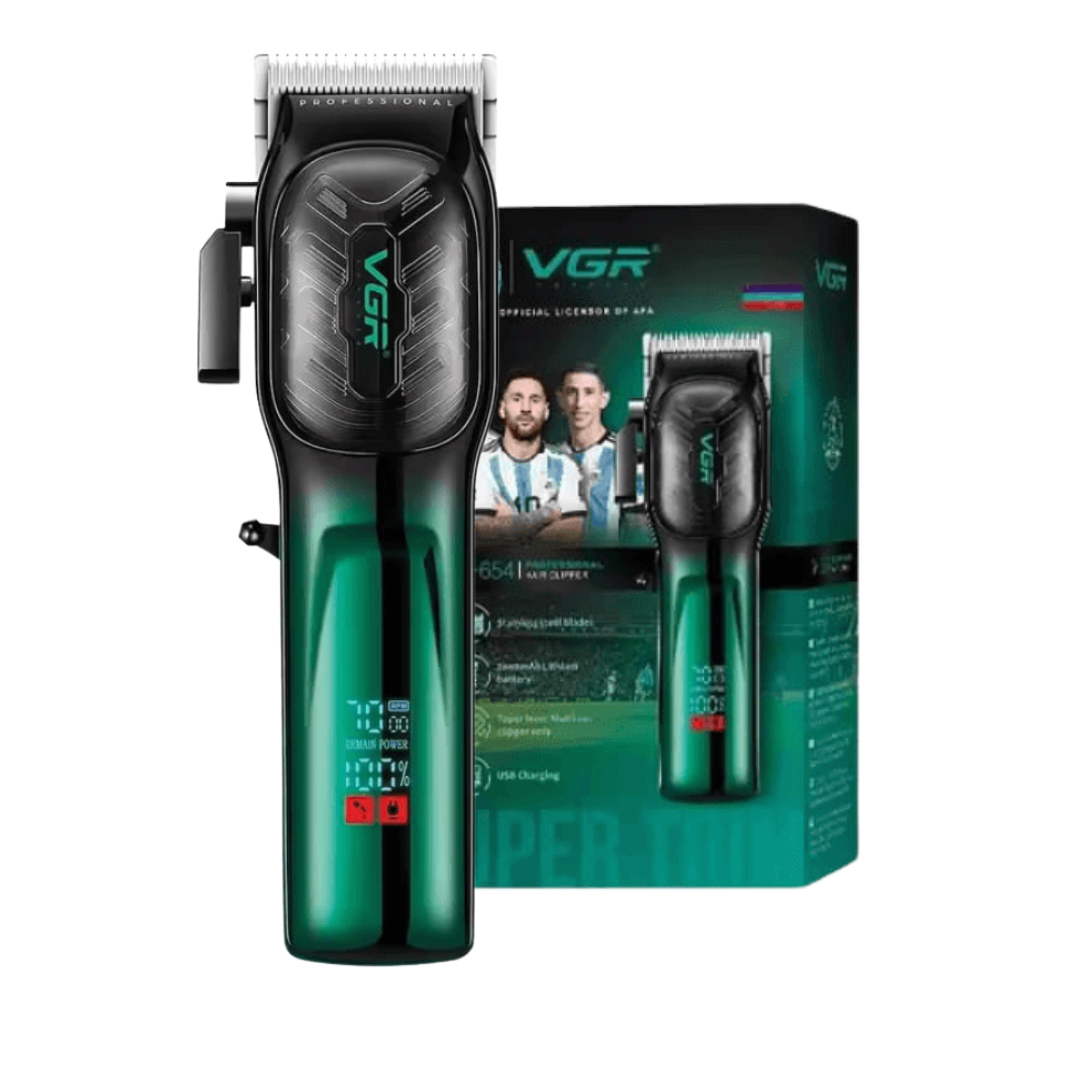 VGR V-654 cortadora de cabello profesional recargable para hombre