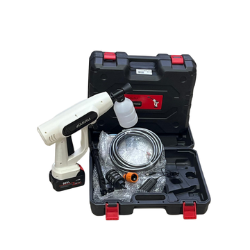 Cordless Power Pressure Washer para auto kit de lavado 8 piezas