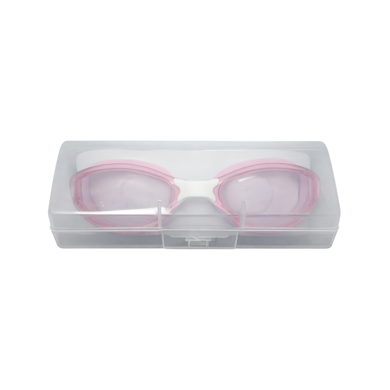 Kids Swimming Goggles with Hard Protective Case Pink (1 unit)