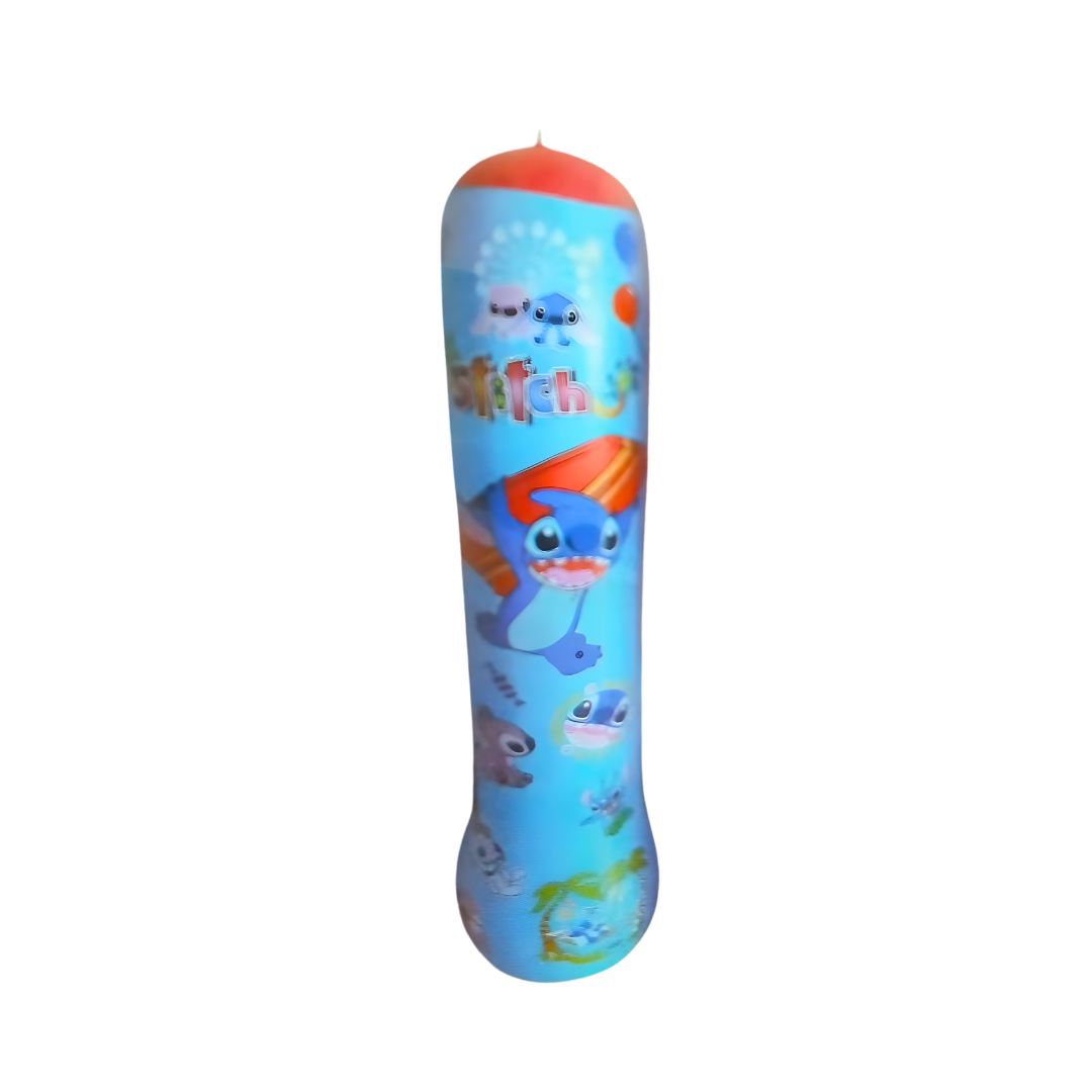 Saco de boxeo inflable Bop Bag de Disney Stitch para niños