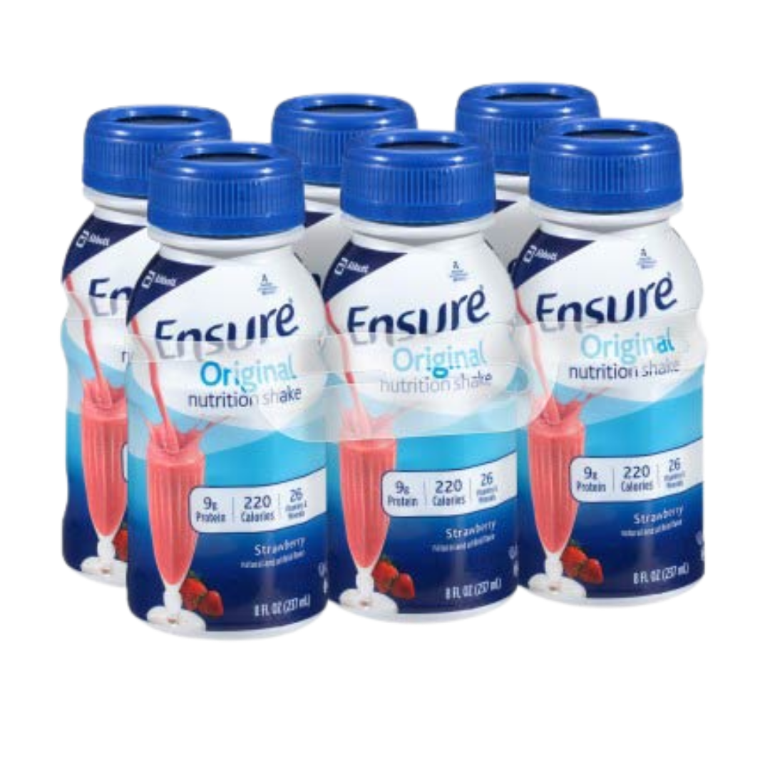 Ensure Original Strawberry Nutrition Shake suplemento nutricional fresa 24 pack