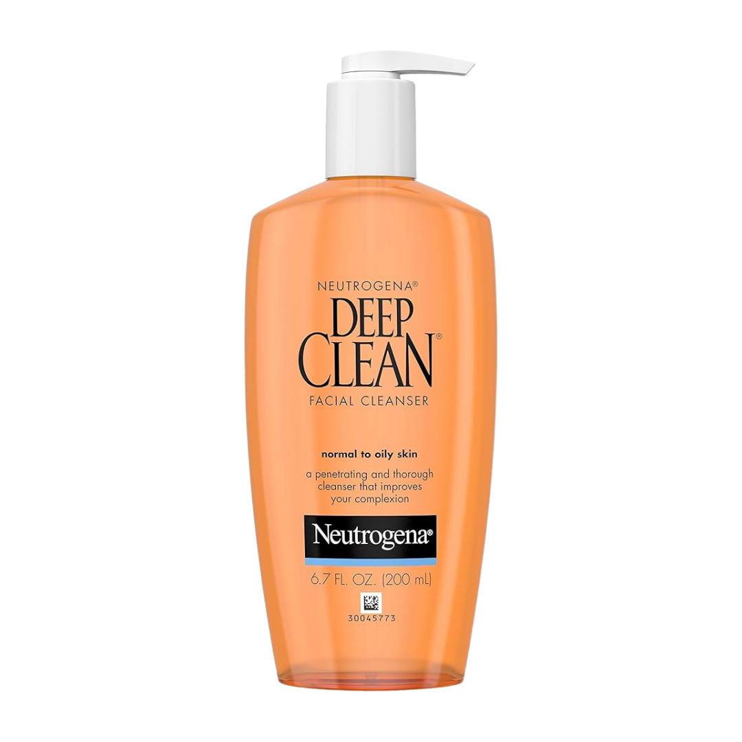 Limpiador facial Neutrogena Deep Clean para piel normal a grasa 6.7oz