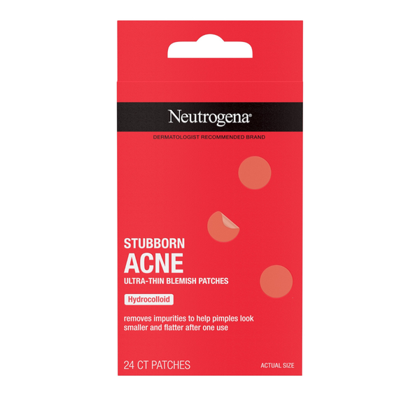 Neutrogena Stubborn Acne Ultra-Thin Hydrocolloid Blemish Patches (36 ct)