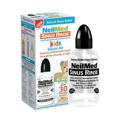 NeilMed Sinus Rinse Kids Pediatric Starter Kit (30 Packets)