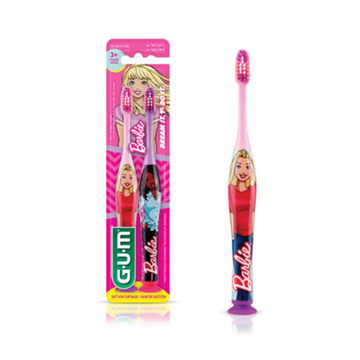 GUM cepillo de dientes ultrasuave Barbie paquete doble