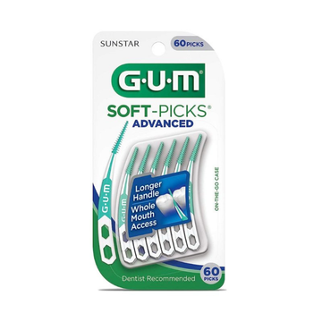GUM Advanced Soft-Picks limpiadores interdentales 60 unidades