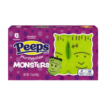Peeps Monsters marshmallow treats malvaviscos fiesta