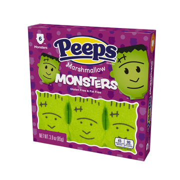 Peeps Monsters marshmallow treats 6ct fiesta Halloween