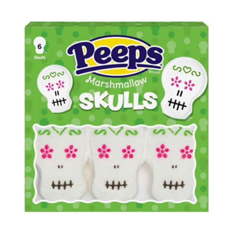 Peeps Skulls Marshmallow Treats 6ct (3oz)