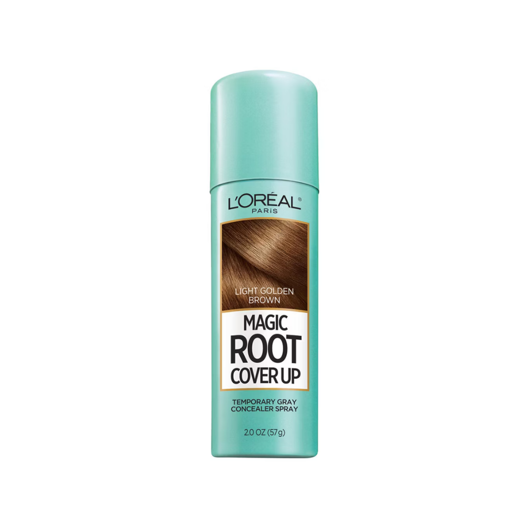 Spray corrector de raíces L'Oreal Paris Magic Root Cover Up tono Light Golden Brown