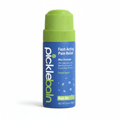PickleBalm Roll-On para Alivio del Dolor Muscular, 4% Lidocaína, 3.4 oz