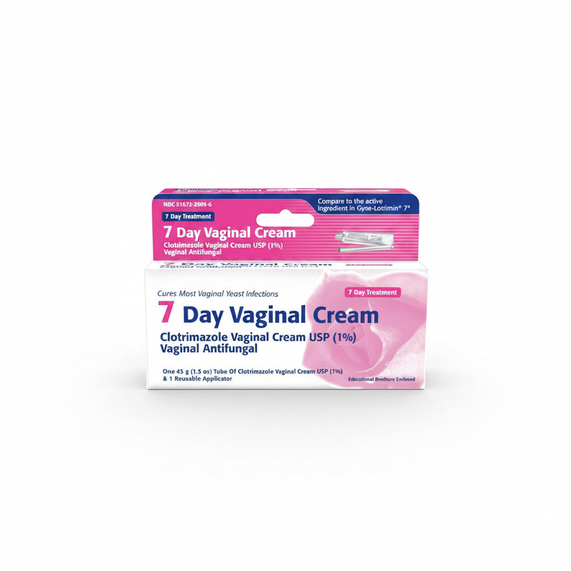 Taro Clotrimazole 7 Day Vaginal Cream Antifungal Treatmetn (1.5 oz)