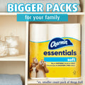 Charmin Essentials Soft Toilet Paper, 12 Mega Rolls (330 Sheets/Roll)