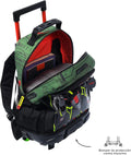 TOTTOTM 3-piece Argon Wheeled Backpack Set (Robot Green)