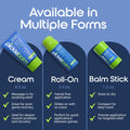 PickleBalm Roll-On para Alivio del Dolor Muscular, 4% Lidocaína, 3.4 oz