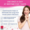 Taro Clotrimazole 7 Day Vaginal Cream Antifungal Treatmetn (1.5 oz)