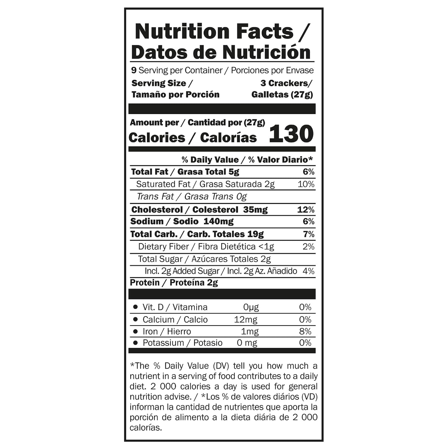 Golden Delight Crackers, Dux 8.57 oz – 9 Paquetes Frescos