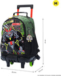 TOTTOTM 3-piece Argon Wheeled Backpack Set (Robot Green)