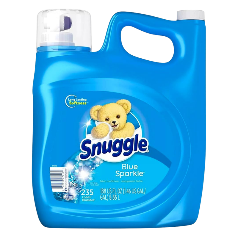 Snuggle Blue Sparkle Ultra Liquid Fabric Softener (188oz)