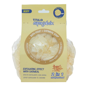 T.Taio Esponjabon esponja con jabón de avena 2in1