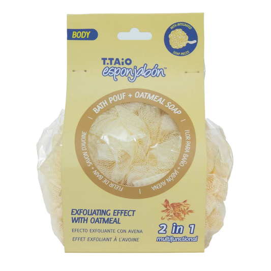 T.Taio Esponjabon esponja con jabón de avena 2in1