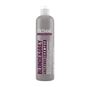 Activee Blonde & Grey Shampoo 16 oz para rubios y canas, brillo y limpieza