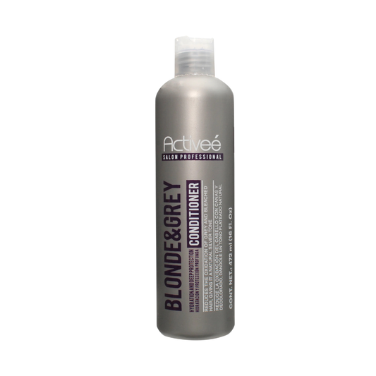 Activee Blonde & Grey Conditioner 16 oz suavidad y brillo para rubios/grises