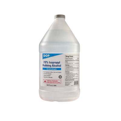 DOP 70% Isopropyl Rubbing Alcohol First Aid Antiseptic (128oz)