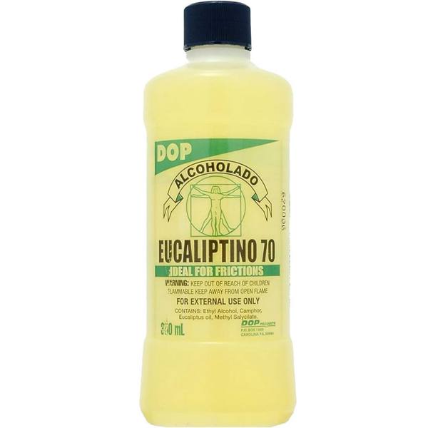 Eucaliptino 70 Eucalyptus Oil Rubbing Alcohol (350 mL)