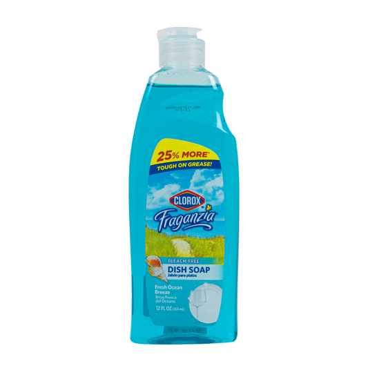 Clorox Fraganzia Fresh Scent Dish Soap lavaplatos 12oz