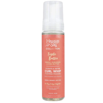 Hawaiian Silky Triple Butter Styling Mousse 7.5oz mousse rizos definidos