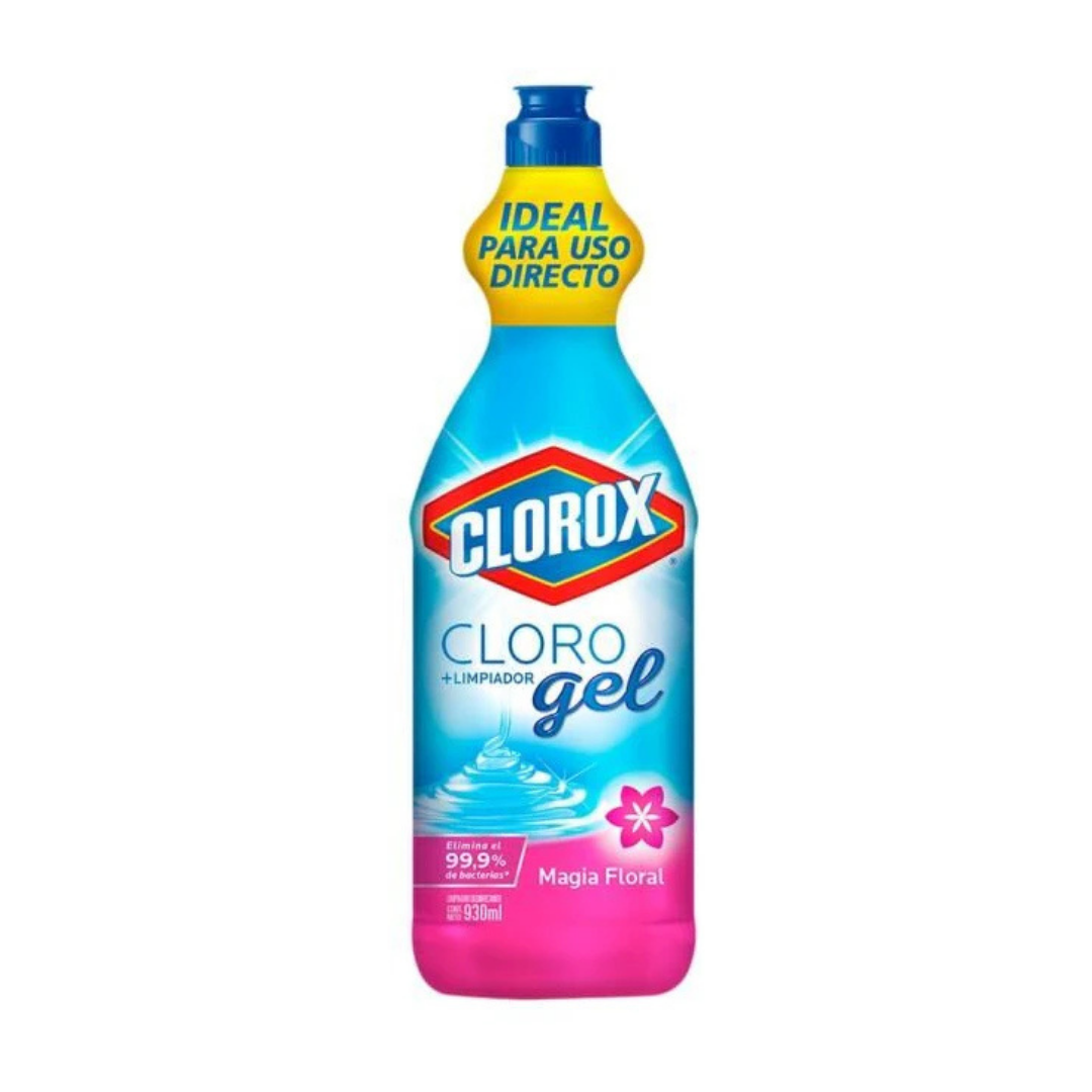Clorox CloroGel con aroma Magia Floral limpiador desinfectante 930ml