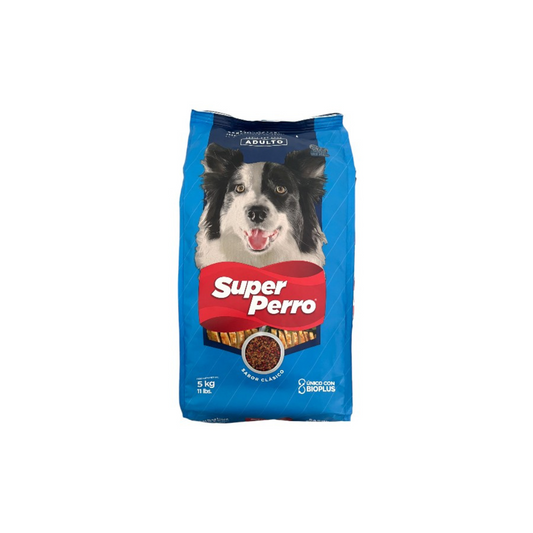 Super Perro alimento para perro adulto 11lb