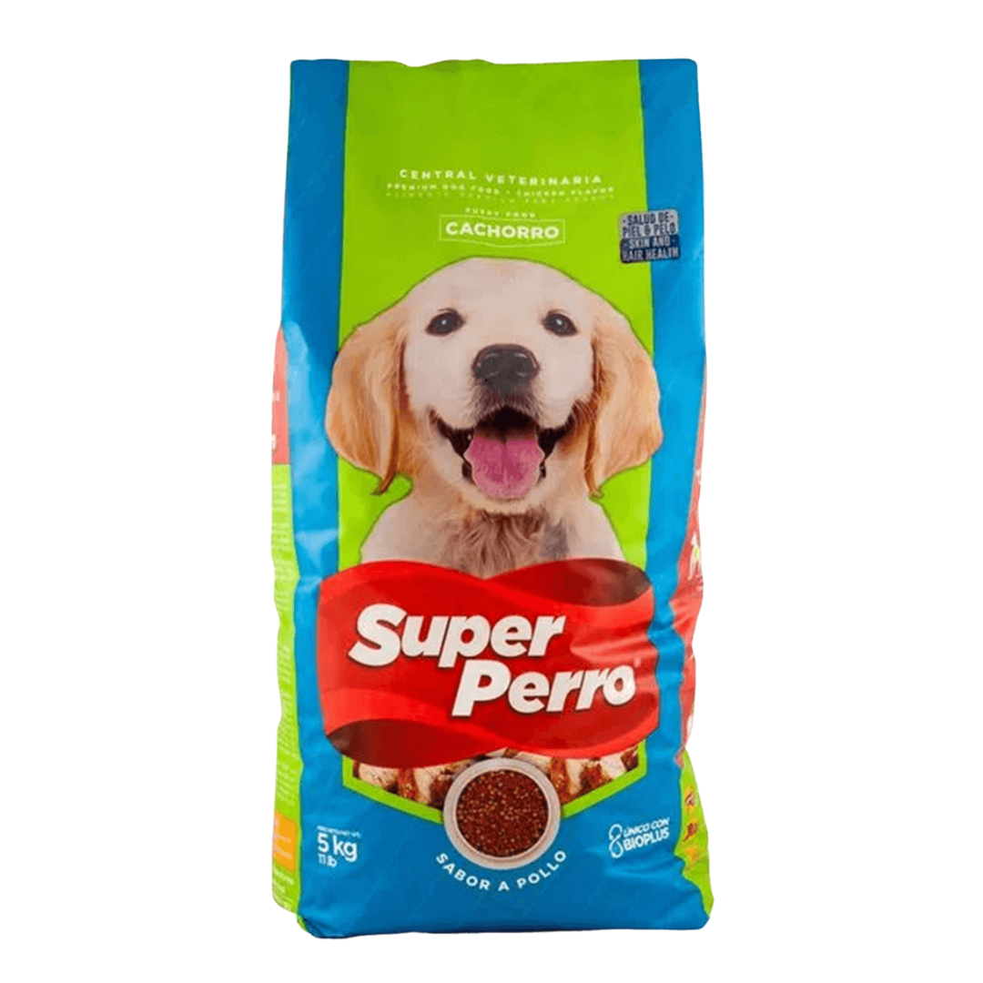 Super Perro alimento para cachorro 11lb