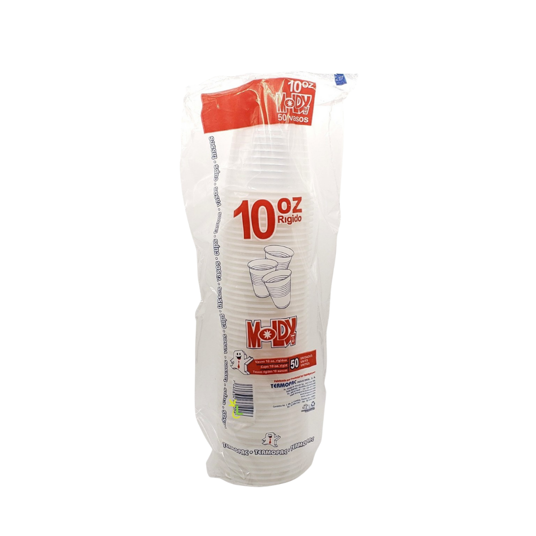 Plastic cups vasos plásticos resistentes 10oz