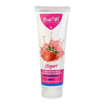 BoePiel Sensations crema hidratante yogurt 8 oz manos y cuerpo