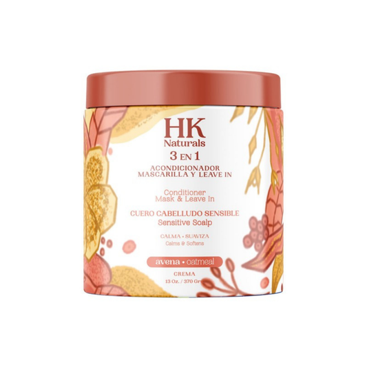 HK Naturales 3-in-1 Aloe shampoo acondicionador gel 13oz